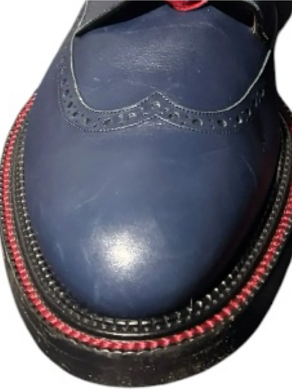 Dior Homme Wingtip Leather Derby Shoes
